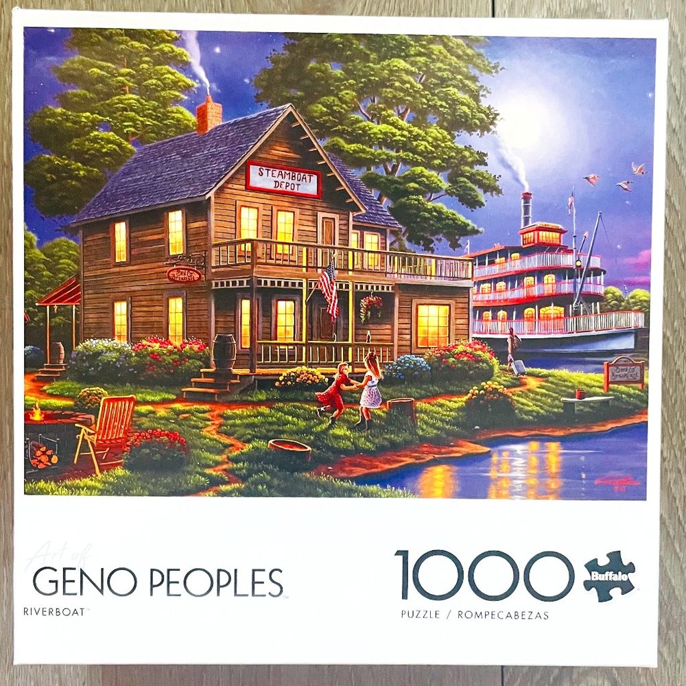 Buffalo Games 1000 pieces puzzle - (OPENED)